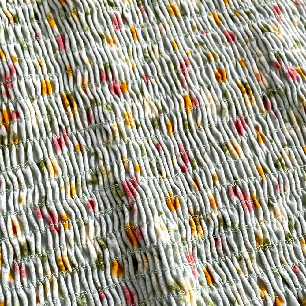 Forever 21 Smocked Printed Tube Top - Picture 4 of 9